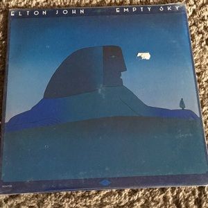 New in case Vintage Elton John Empty Sky Vinyl Album MCA-2130